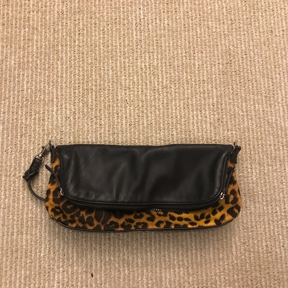 Urban Outfitters animal print clutch